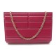 NEUF SAC A MAIN ELIE SAAB POINCARE FRAMBOISE BANDOULIERE ROUGE WOC CLUTCH PURSE