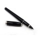 NEUF STYLO BILLE ROLLERBALL ST DUPONT FIDELIO LAQUE NOIR BLACK RESIN PEN 390€