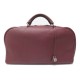 SAC DE VOYAGE HERMES V CUIR TAURILLON TOGO ROUGE GARANCE 