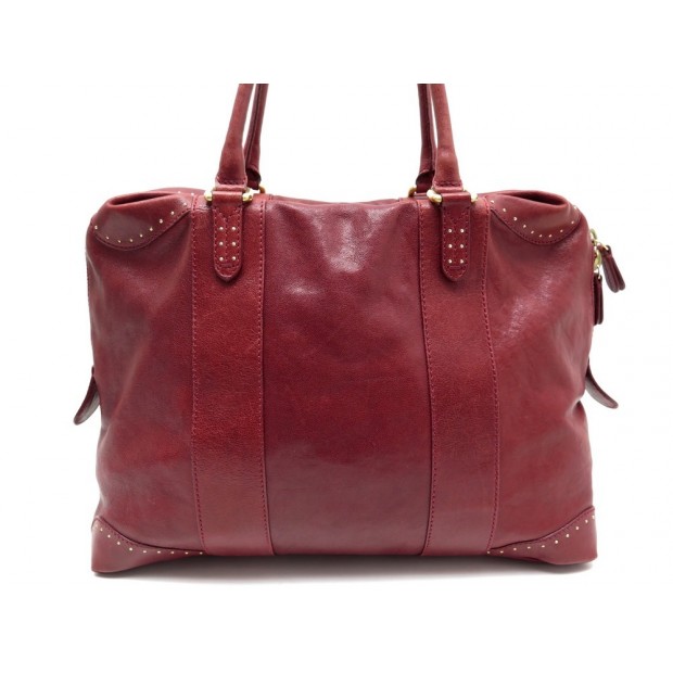 SAC A MAIN FENDI 8BL096 EN CUIR ROUGE 