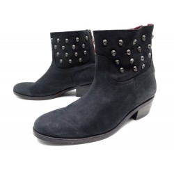 BOOTS ZADIG & VOLTAIRE TEDDY TETE DE MORT 38 