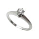 BAGUE TIFFANY & CO SETTING SOLITAIRE T51 DIAMANT 0.19CT PLATINE 4.2GR RING 1950€