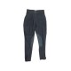 NEUF PANTALON HERMES HUNTER CULOTTE D'EQUITATION T 36 S COTON GRIS PANT 990€