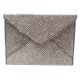 NEUF POCHETTE LOUIS VUITTON ENVELOPPE INVITATION DEFILE EN CUIR VERNI EPI CLUTCH