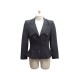 VESTE CHANEL P28170 TAILLE 36 S DE TAILLEUR SOIE NOIRE MANTEAU SILK JACKET 4200€