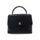 SAC A MAIN CHANEL CABAS TIMELESS 30 CM CUIR CAVIAR NOIR 