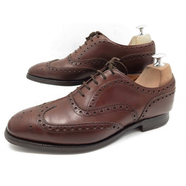 CHAUSSURES CHURCH'S CHETWIND RICHELIEU BOUT FLEURI 7.5F 41.5 EN CUIR SHOES 620€