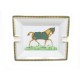 VIDE POCHE HERMES CENDRIER EN PORCELAINE DE LIMOGES TROT CHEVAL COUPELLE COUPE 