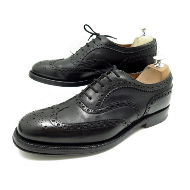 CHAUSSURES CHURCH CHESTAM 8F 42 LARGE CUIR NOIR 