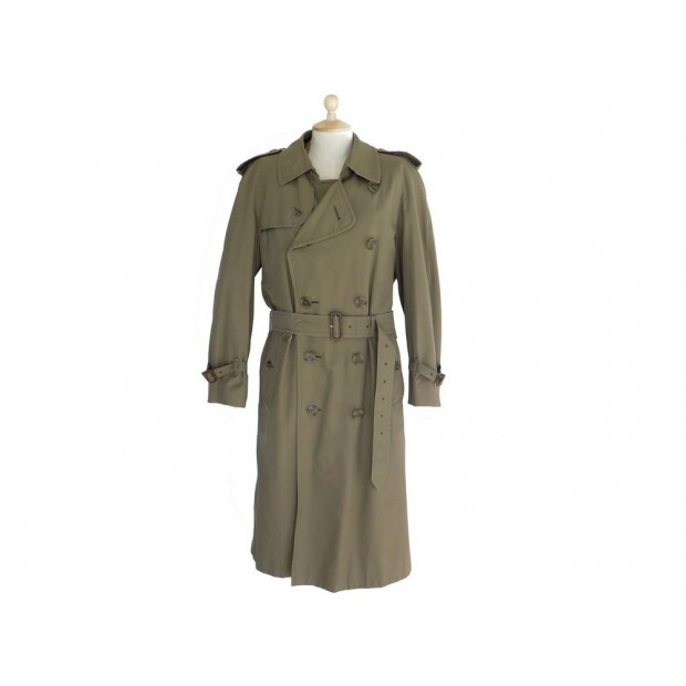 IMPERMEABLE BURBERRYS MANTEAU DOUBLURE LAINE REG C85C 48 XL TRENCH COAT 1500€