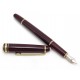 STYLO PLUME MONTBLANC MEISTERSTUCK CLASSIQUE RESINE BORDEAUX FOUNTAIN PEN 500€