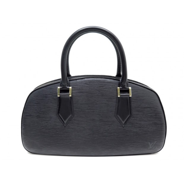 SAC A MAIN LOUIS VUITTON JASMIN EN CUIR EPI NOIR BLACK PURSE HAND BAG 1350€