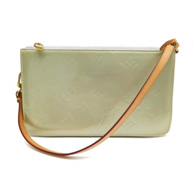 SAC A MAIN LOUIS VUITTON LEXINGTON POCHETTE CUIR MONOGRAM VERNIS VERT BAG 600€