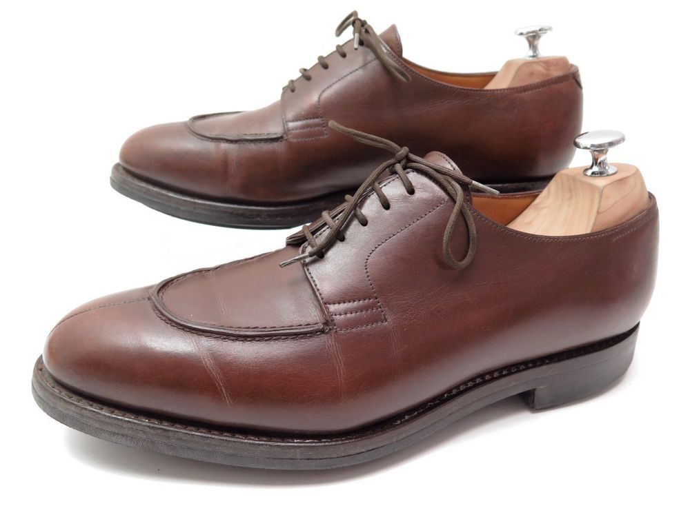 chaussures john lobb norway 8.5 42.5 derby chasse cuir