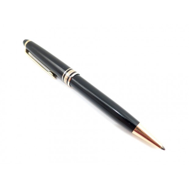 STYLO BILLE MONTBLANC RESINE NOIRE 