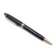 STYLO BILLE MONTBLANC MEISTERSTUCK CLASSIQUE DORE 10883 EN RESINE NOIR PEN 355€